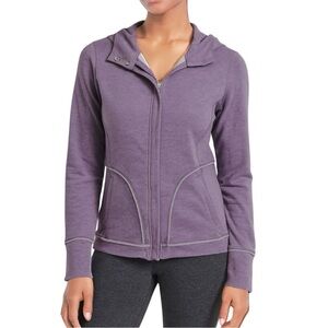 Alo Yoga Zip Up Jacket Size Small Lavender Purple